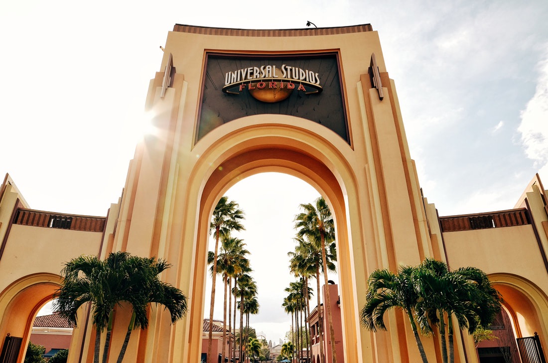 View of Universal Studios Orlando Arches